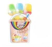 Rainbow Lollipop Candies,【1 Bag Contains 5 Lollipops】Fruit Flavoured Sweet Candy Lollies,Mango Flavor Lollipop, Sweet Candy Gifts for Children,Kids Party Bags Sweets (Fruit Flavor,2bags)