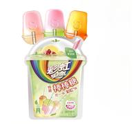 Rainbow Lollipop Candies,【1 Bag Contains 5 Lollipops】Fruit Flavoured Sweet Candy Lollies,Mango Flavor Lollipop, Sweet Candy Gifts for Children,Kids Party Bags Sweets (Fruit Tea flavor,1bag)