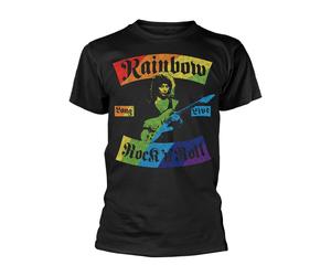 RAINBOW - LONG LIVE RNR RAINBOW BLACK T-Shirt XX-Large