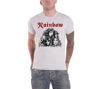 Rainbow -Long Live Rock & Roll- men's grey tee (X-Large)