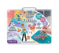 Rainbow Loom 360 Freestyle Kit | Rubber Band Bracelet Kit with Loom Band Board, Loom Band Tool, and Elastic Bands | Rainbow Loom Childrens Jewellery Making Kits Make Great Gifts For Kids Age 8+