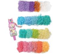 Rainbow Loom: AutoLoom Refill Pack: Pastel - DIY Bracelet Craft Kit, 11,000 Rubber Bands in 22 Vibrant Colors, 1 AutoLoom, Jewelry Activity, Kids 7+