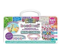 Rainbow Loom: Beadmoji Mini Combo - DIY Rubber Band & Bead Bracelet Kit - Includes 1800 Bands & 260 Beads, Design & Create, Ages 7+