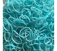 Rainbow Loom Blue Lagoon Dual Layer Rubber Bands Refill-600 Bands & 24 C-Clips from (B0182)