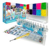 Rainbow Loom® Combo Set, Features 4000+ Colorful Rubber Bands, 2 Step-by-Step Bracelet Instructions, Organizer Case, Great Gift for Kids 7+ to Promote Fine Motor Skills