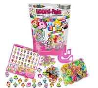 Rainbow Loom Loomi-Pals Collectibles Fairy Series Loom Band Kit | Rubber Band Bracelet Kit with Loom Band Charms Childrens Jewellery Making Kits Make Great Gifts for Kids Age 7+