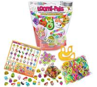 Rainbow Loom® Loomi-Pals Food Collectible, Features 30 Mystery Cute Food Themed Charms and 600 Colorful Rubber Bands All in a RESEALABLE Bag, Great Gifts for Boys and Girls 7+