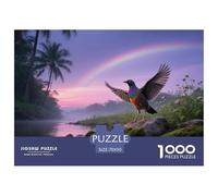 Rainbow Lorikeet 1000 Piece Puzzle Advanced Puzzle For Adults Strategy And Focus Bird Collectible Quality 70x50cm/1000pcs