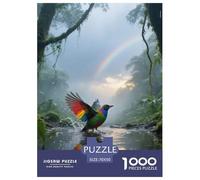 Rainbow Lorikeet 1000pc Jigsaw Puzzle Family Fun Game Ages 8+ Hand-Eye Coordination Bird Idea 70x50cm/1000pcs