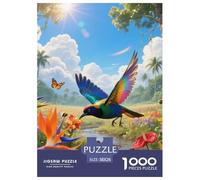 Rainbow Lorikeet 1000pc Puzzle Beginner Friendly For Kids Ages 7+ Educational Game Bird Perfect Present 38x26cm/1000pcs