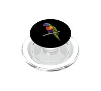 Rainbow Lorikeet Birdlover Birdwatcher Birding Bird PopSockets PopGrip for MagSafe