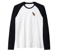 Rainbow Lorikeet Birdlover Birdwatcher Birding Bird Raglan Baseball Tee