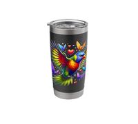 Rainbow Lorikeet Stainless Steel Insulated Tumbler