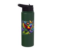 Rainbow Lorikeet Stainless Steel Insulated Water Bottle