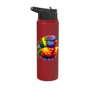 Rainbow Lorikeet Stainless Steel Insulated Water Bottle