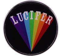 Rainbow Lucifer Gay LGBT Pride Brooch Pins Enamel Metal Badge Lapel Pin Brooches Denim Jacket Jeans Fashion Jewelry Accessories