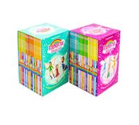 Rainbow Magic The Magical Party Collection & The Magical Adventure Collection 42 Books Set Including 6 Series ( Rainbow, Party, Pet Keeper, Weather, Jewel & Sporty Fairies)
