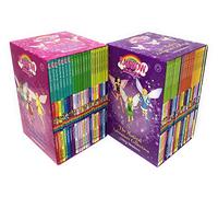 Rainbow Magic The Magical Party Collection & The Magical Adventure Collection 42 Books Set Including 6 Series ( Rainbow, Party, Pet Keeper, Weather, Jewel & Sporty Fairies)