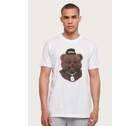 Rainbow Men's 1972 Bungle The Bear Wearing Bling T-Shirt in White | Size: Small Rainbow White S