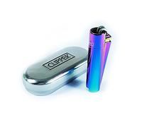 Rainbow metal ciliper lighter