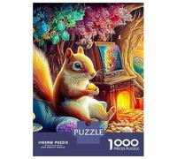 Rainbow Mice 1000-Piece Recycled Cardboard Fantasy Fruit Art Puzzle, Educational Decompression, Personalised Gift, Wall Decor & Family Holidays 38x26cm/1000pcs