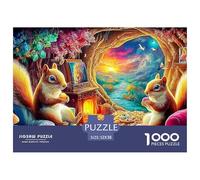 Rainbow MiceDeluxe Jigsaw Puzzles for Adults Featuring 1000 Intricate And Challenging Educational Puzzle Pieces - Crafted to Be An Exceptional Gift Jigsaw Puzzles for Adults And Young Adults Age 12 Y