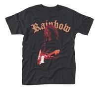 Rainbow Monsters Tour Ritchie Blackmore Rock Tee T Shirt Mens Unisex Black L