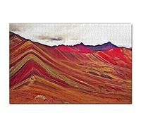 Rainbow Mountain Andes Cusco Peru Jigsaw Puzzle 2000 Piece Game Artwork Travel Souvenir 100x70cm