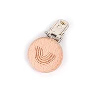 Rainbow Multipurpose Clips for Making Holders Bib Clips Toy Holder Silver (30mm) Wholesale Round Shape Chain