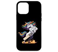 Rainbow Muscular Unicorn Cricket Power Hero Case for iPhone 12 mini