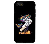 Rainbow Muscular Unicorn Cricket Power Hero Case for iPhone SE (2020) / 7/8