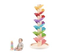 Rainbow Musical Tree - Montessori Sound Tree Rainbow with 4 Colorful Rolling Ball, Colorful Rolling Track Toy for Kids, Montessori Tree Educational for Babies