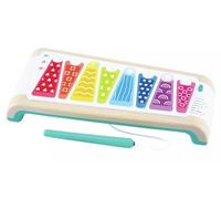 Rainbow Musical Xylophone for Kids, 8 Colorful Keys, Wooden Educational Toy with Mallet, Early Learning Musical Instrument