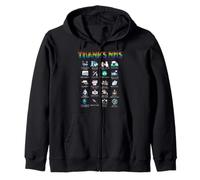 Rainbow NHS Thanks Doctors, Nurses & Hospital Staff On Dark Zip Hoodie