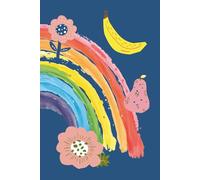 Rainbow notebook: 120-page notebook is easy to use. Simple layout. Rainbow cover conveys to everyone and every gender.