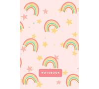 Rainbow Notebook: Kawaii Rainbow Notebook Journal | A5 6x9” | 120 College Ruled Lined Pages