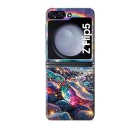 Rainbow Ocean Wave Fantasy Case Cover For Samsung Galaxy Z Flip 5