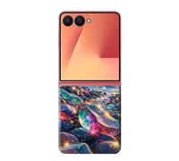 Rainbow Ocean Wave Fantasy Case Cover For Samsung Galaxy Z Flip 7