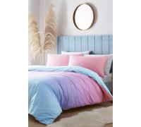 Portfolio Home Rainbow Ombre Double Duvet Cover and Pillowcases, Multi