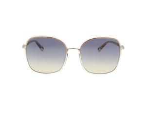 Rainbow Oversized Square Sunglasses - female - Chloé - Sunglasses - Orange - 59 MM - Accessories 59 MM