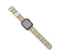 Rainbow Pandas Soft Silicone Watch Bands Replacement IWatch Straps 38mm 40mm 42mm 44mm