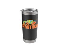 Rainbow Panther Chameleon Reptile Lover for a Herpetologist Stainless Steel Insulated Tumbler