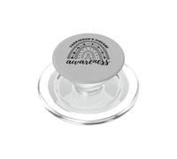Rainbow Parkinson's Disease Awareness PopSockets PopGrip for MagSafe