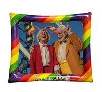 Rainbow Party Inflatable Selfie Frame,1pc Gay Party Photo Booth Prop-75x65cm,Giant Gay Pride LGBT Frame Inflatable Photo Frame Blow Up Party Prop for Pride Day,Rainbow Party Decorations Accessories