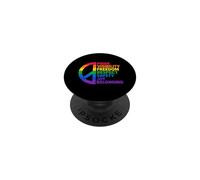 Rainbow Peace Pride Visibility Freedom Respect PopSockets Adhesive PopGrip