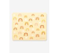 RAINBOW Place Mat for Children, A Little Lovely Company pastel yellow