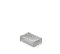 Rainbow Plastic Soap Dish Finish: Silver