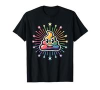 Rainbow Poop Emoticon Costume Halloween T-Shirt