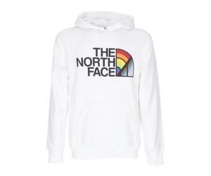 Rainbow Pride Hoodie Sweatshirt - male - The North Face - Long Sleeve Training Tops - White - XL - Sport XL