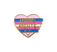 Rainbow Pride Pin Badges, You Are Safe with Me, LGBTQ Rainbow Flag Accessory, LGBT Ally Metal Badge, Transgender Flag Enamel Brooch Lapel Pins Trans Gender Gay Lesbian Jewelry Gfts for Backpacks Coat